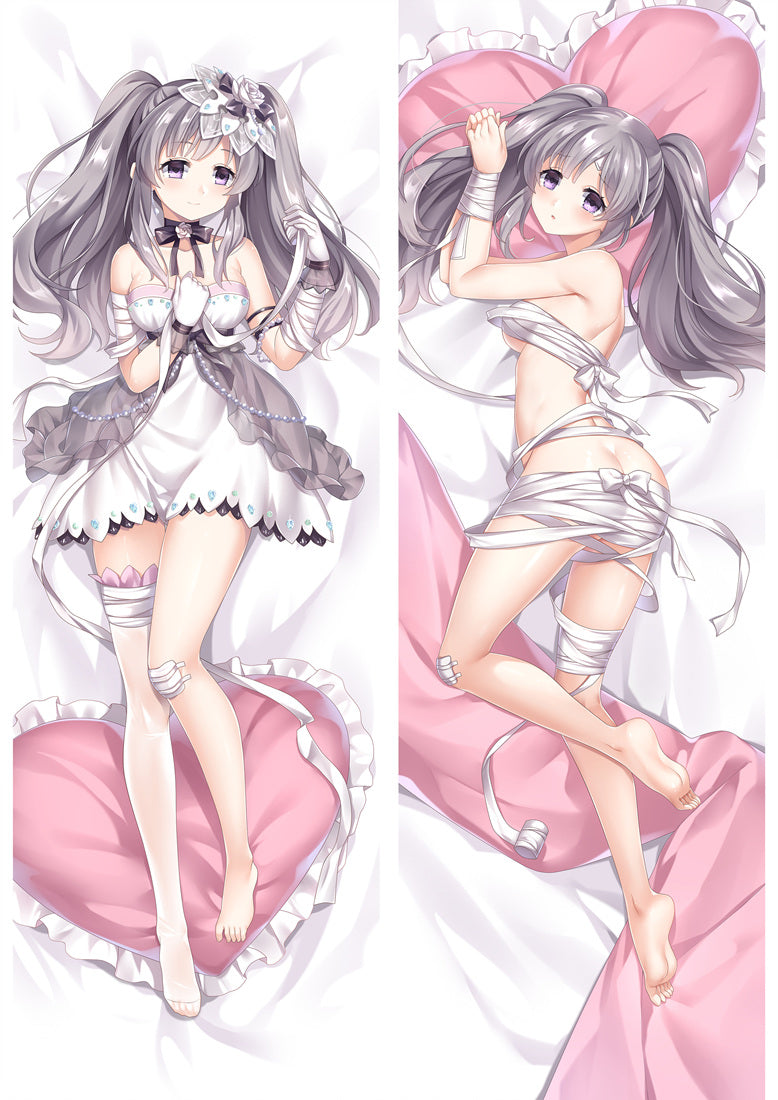 The Idolmaster Yukoku Kiriko Anime Dakimakura Pillow Cover image 0