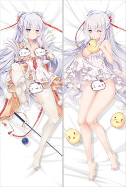 Azur Lane MNF Le Malin Anime Dakimakura Pillow Cover image 0