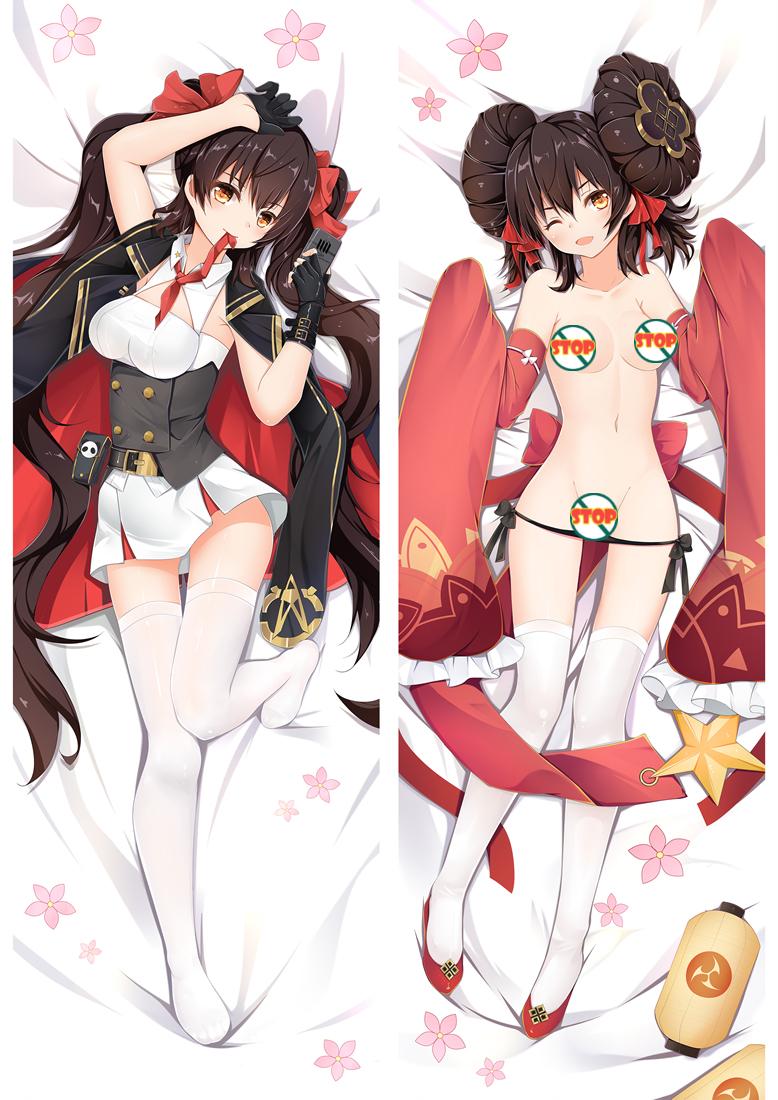 Girls' Frontline QBZ97 18+ Adult Sex Body Pillow Case with Double Sides Zipper image 0