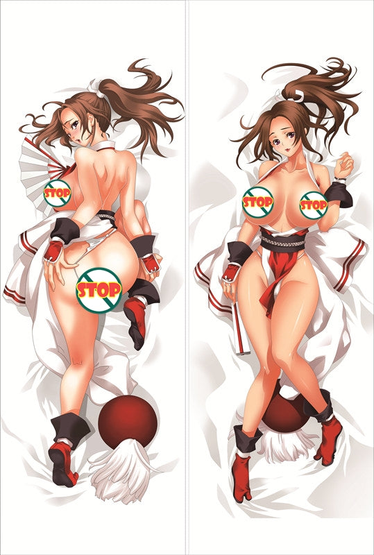The King of Fighters Mai Shiranui Anime Dakimakura Japanese Pillow Cover image 0