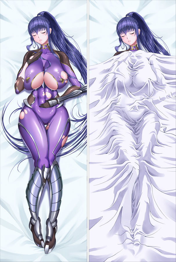 Anti-Demon Ninja Asagi Murasaki Yatsu Anime Dakimakura Body Pillow Cover image 0