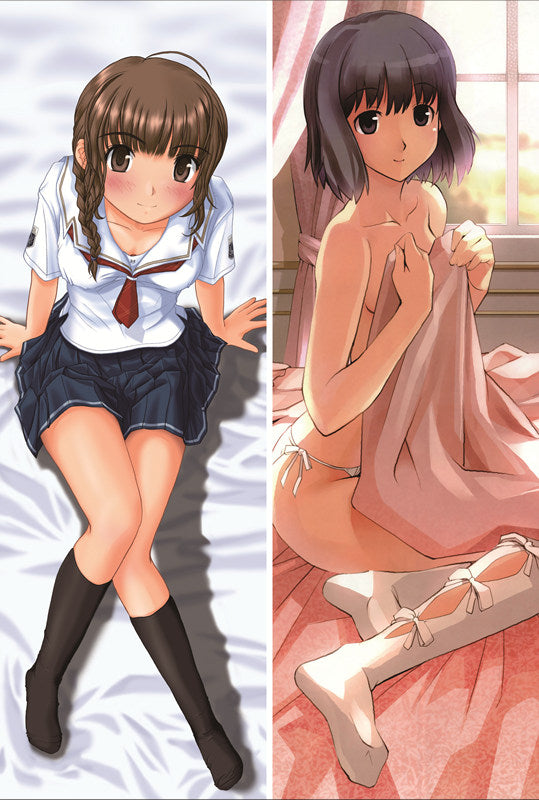 KimiKiss Mao Mizusawa + Yuumi Hoshino Anime Dakimakura Body Pillow Cover image 0