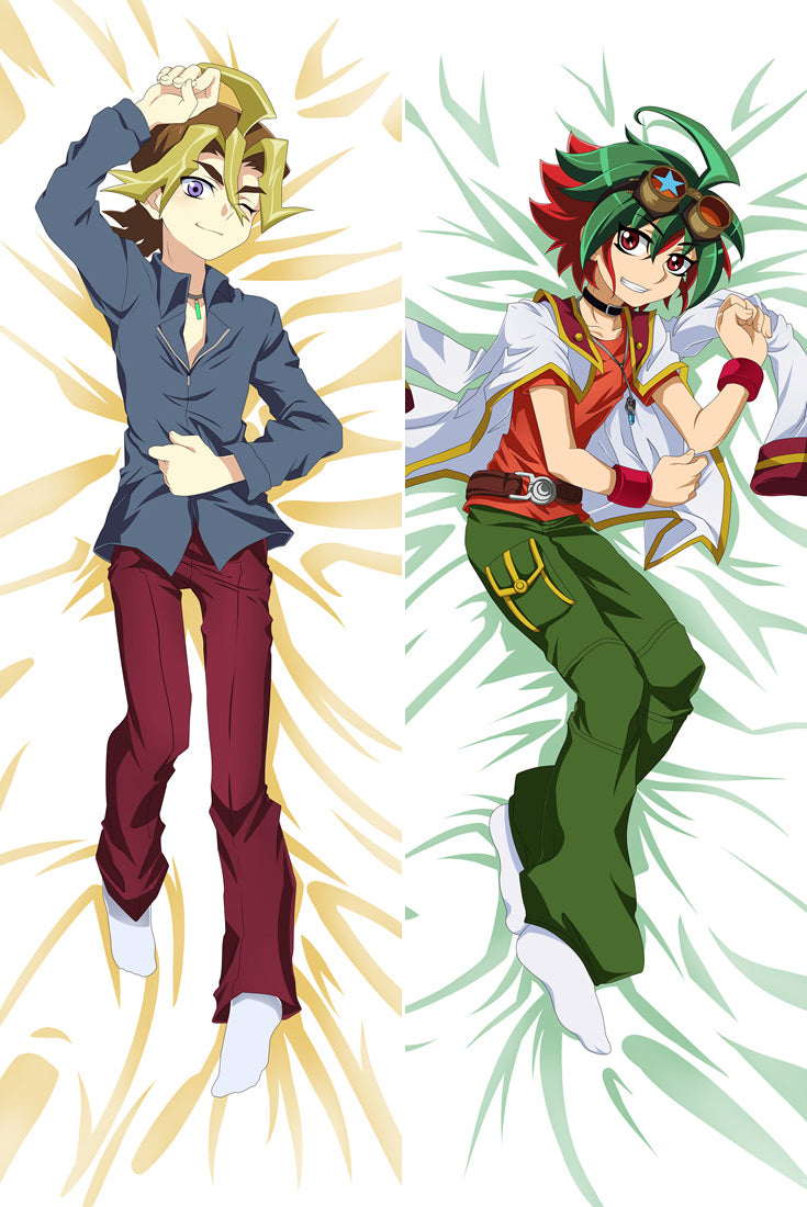 Yu-Gi-Oh! Sylvio Sawatari Yuya Sakaki Anime Dakimakura Pillow Cover image 0