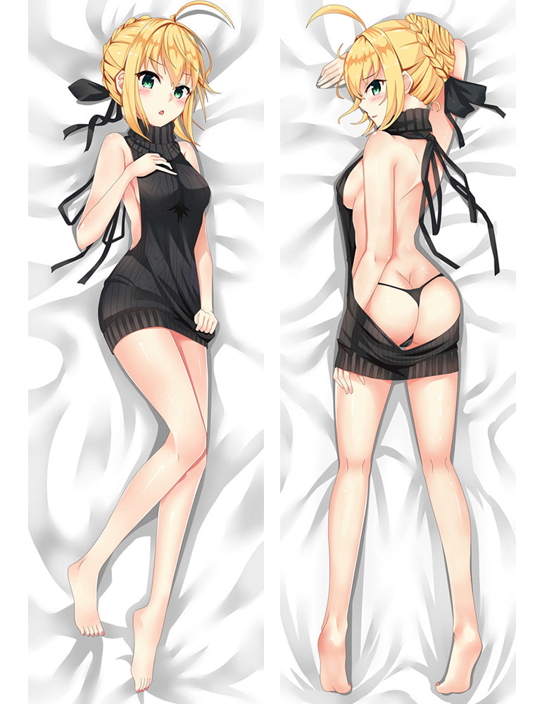 New Fate Stay Night Dakimakura Saber Otaku Anime Hugging Body Pillow Case Cover image 0