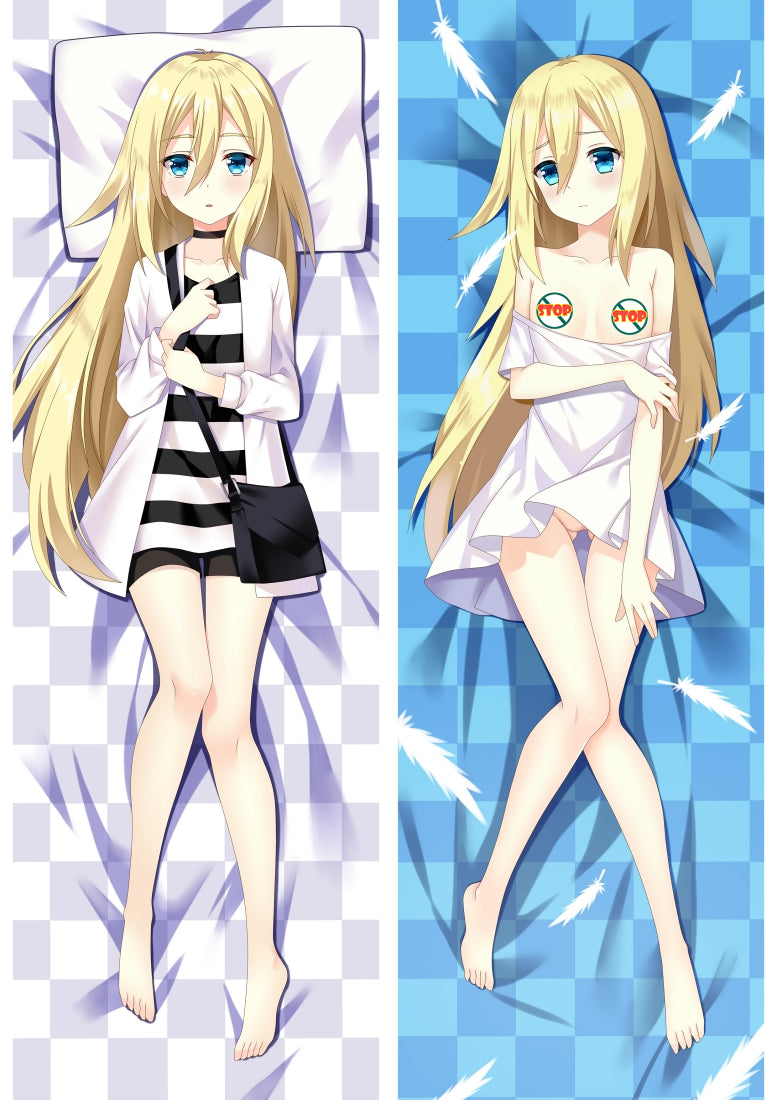 Angels of Death Rachel Anime Dakimakura Pillow Cover image 0