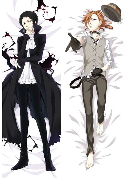 Bungo Stray Dogs Anime Dakimakura Pillow Cover image 0