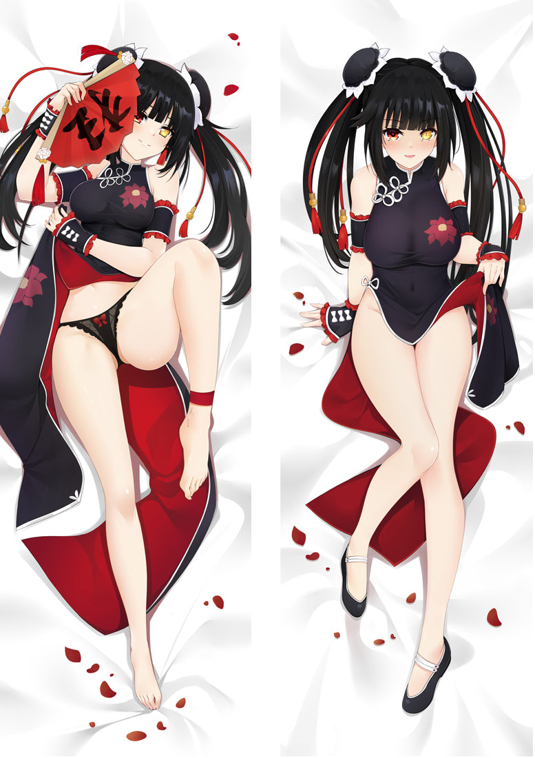 Date A Live Tokisaki Kurumi Nightmare Anime Dakimakura Body Pillow Cover image 0