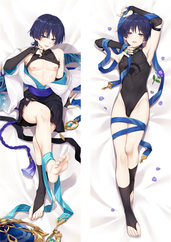 Scaramouche Body Pillow Cover Genshin Impact image 0