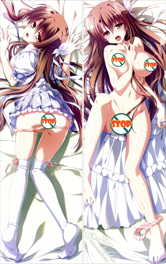 Natsuzora no Perseus Touka Sawatari Anime Dakimakura Japanese Pillow Cover image 0