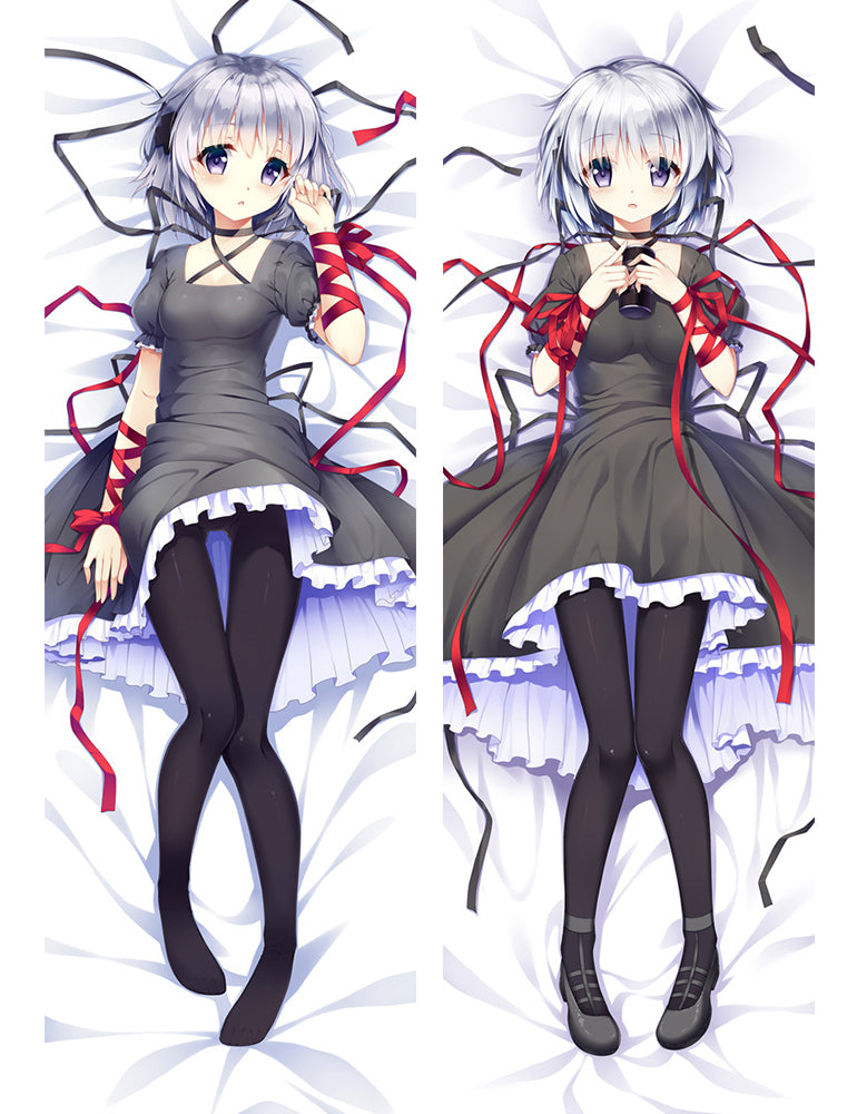 New Japan Anime Rewrite Kagari Otaku Dakimakura Hugging Body Pillow Cover image 0