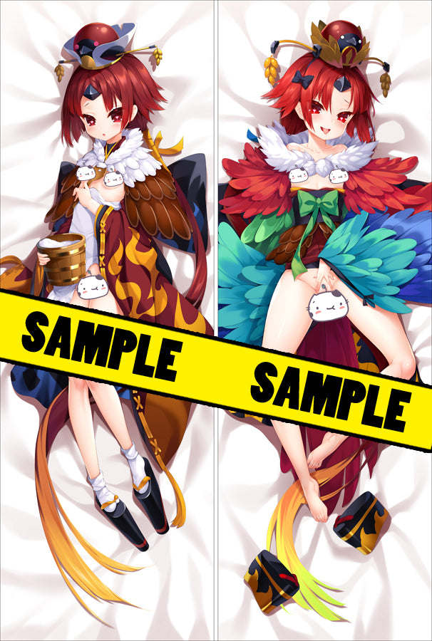 Fate/Grand Order Kurenai Enma Anime Dakimakura Pillow Cover image 0