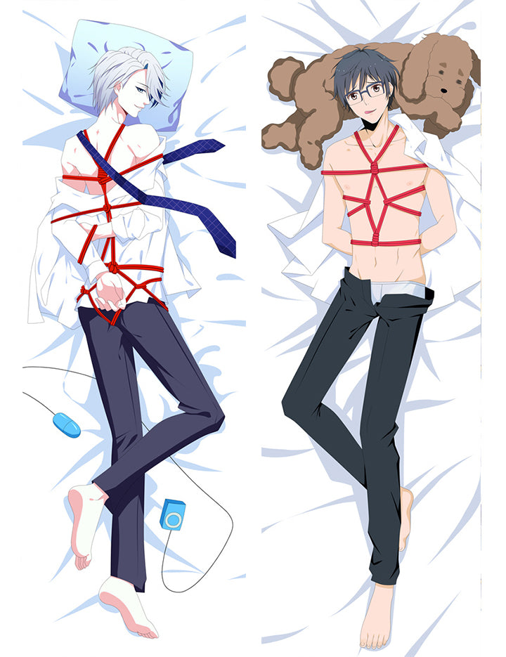 Yuri on Ice Katsuki Yuuri Anime Dakimakura Pillow Cover image 0