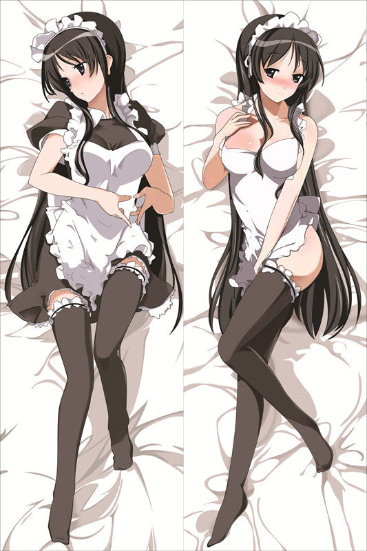 K-ON! Mio Akiyama Anime Dakimakura Body Pillow Case image 0