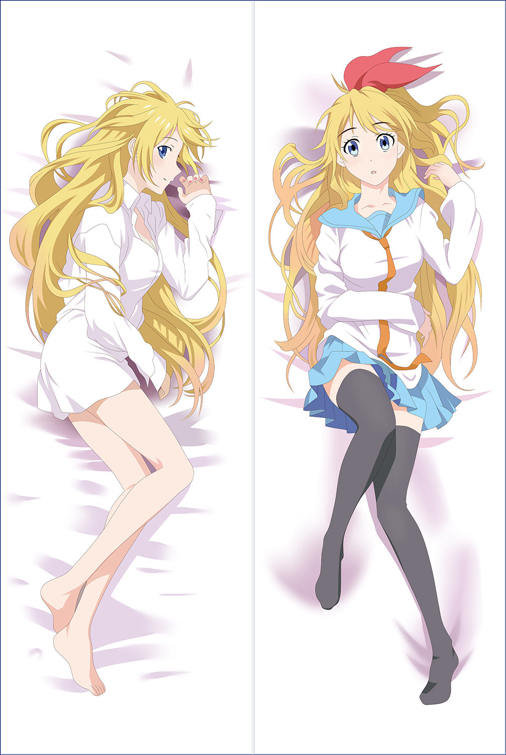 Nisekoi: False Love Chitoge Kirisaki Anime Dakimakura Pillow Case image 0