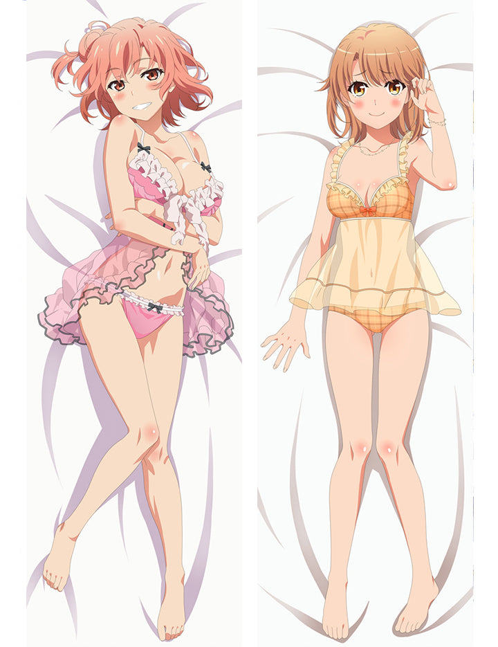 My Youth Romantic Comedy Is Wrong, As I Expected Yui Yuigahama Anime Dakimakura Pillow Cover image 0