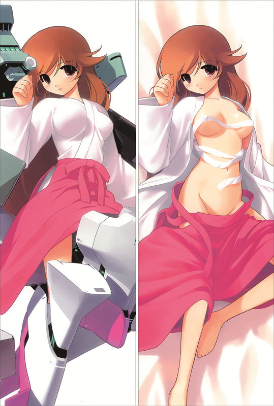 Mecha musume Anime Dakimakura Body Pillow Cover image 0