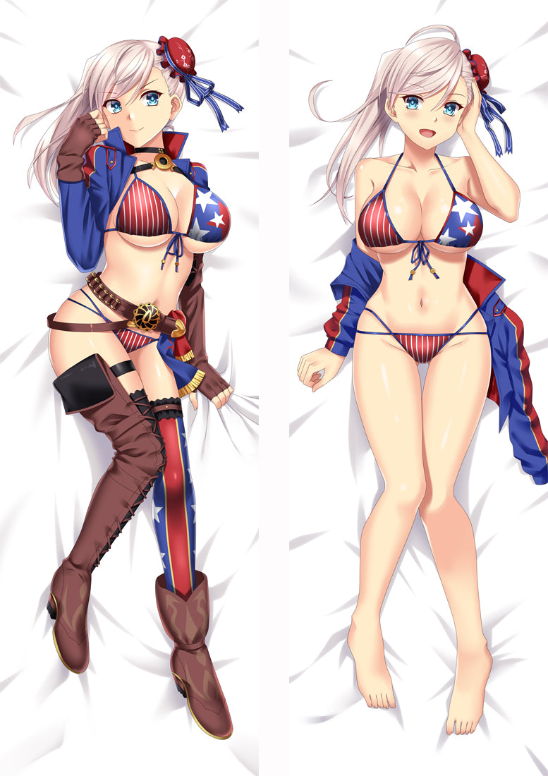 Fate/Grand Order Swimsuit Miyamoto Musashi Anime Dakimakura Pillow Cover image 0