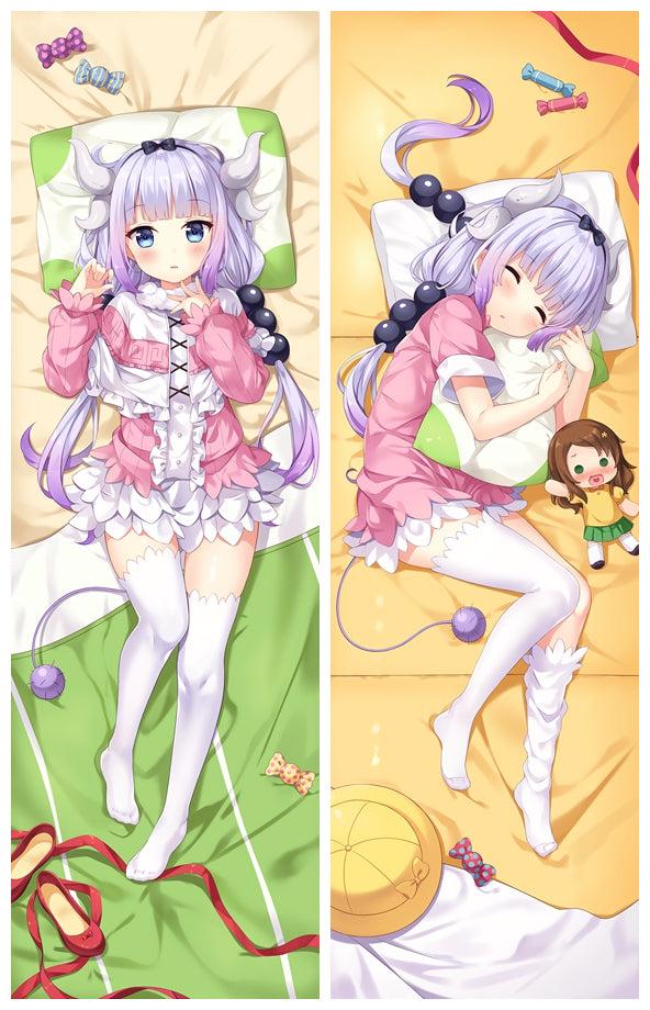 Miss Kobayashi's Dragon Maid Kanna Kamui Anime Dakimakura Pillow Cover93035 image 0