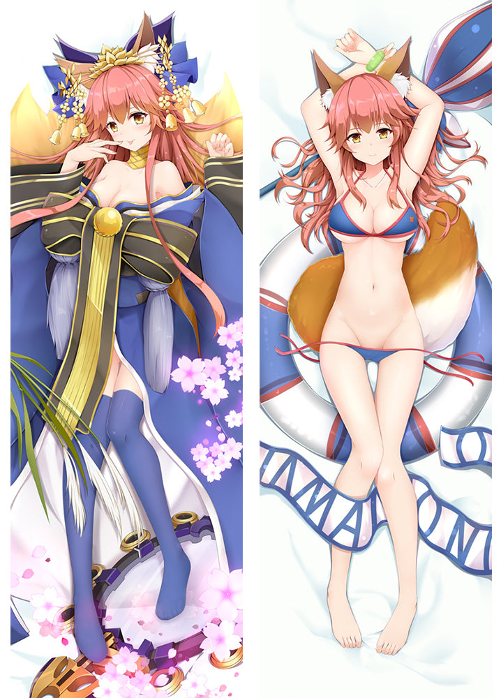 Fate Grand Order FateGO FGO Tamamo-no-Mae Anime Dakimakura Pillow Case image 0