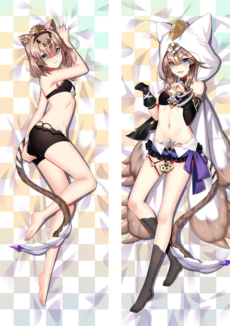 Honkai Impact 3rd Pardofelis Anime Dakimakura Body Pillow Case image 0