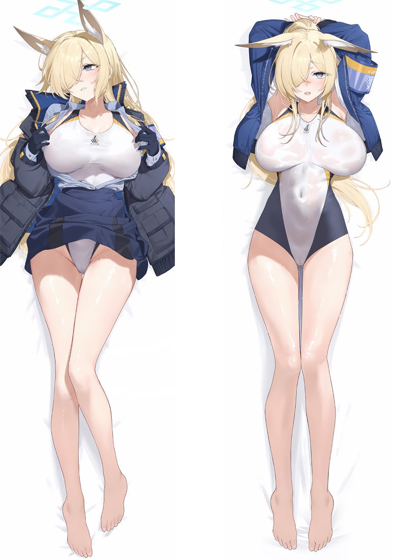 Blue Archive Ogata Kanna Anime Dakimakura Girl Body Pillow Cover image 0