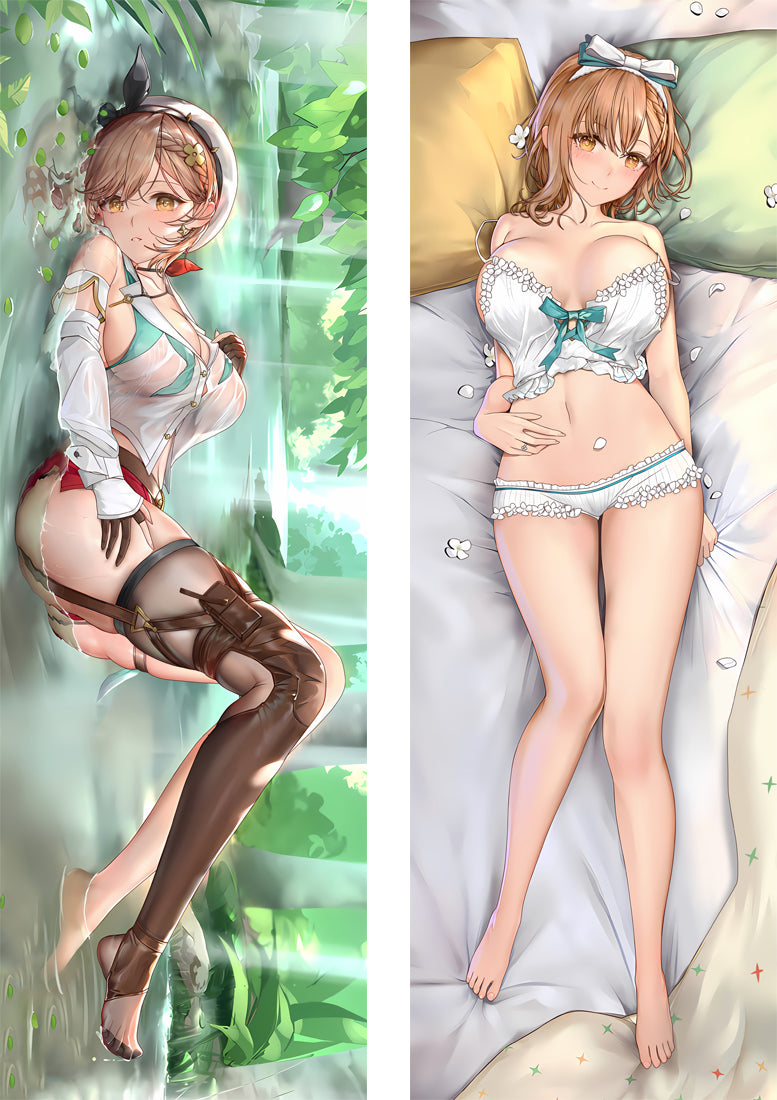 Atelier Ryza: Ever Darkness & the Secret Hideout Reisalin Stout Anime Dakimakura Body Pillow Cover image 0