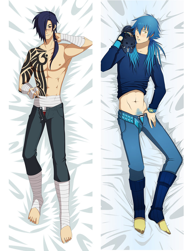 Newly Japanese Anime DMMD Dramatical Murder Clear Male BL Hugging Body Pillow Cover Case Bedding Covers image 0