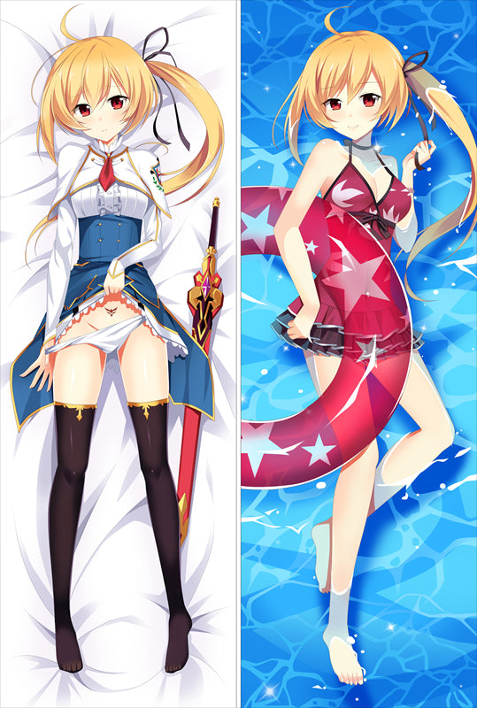 Undefeated Bahamut Chronicle Lisesharte Atismata  Anime Dakimakura Japanese Pillow Cover image 0