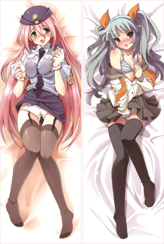 Tsurugi Hagane Anime Dakimakura Anime Dakimakura Body Pillow Case image 0