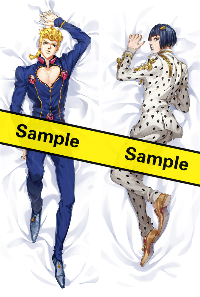 JoJo's Bizarre Adventure Golden Wind Anime Dakimakura Pillow Cover image 0