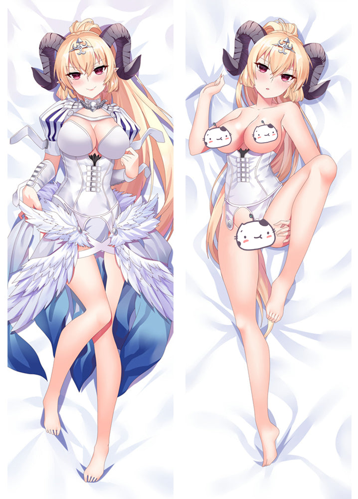 The Seven Deadly Sins Mammon Anime Dakimakura Pillow Cover image 0