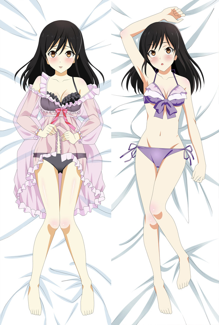 The Comic Artist and His Assistants Sahono Ashisu Anime Dakimakura Hugging Body Pillow Cover Case image 0