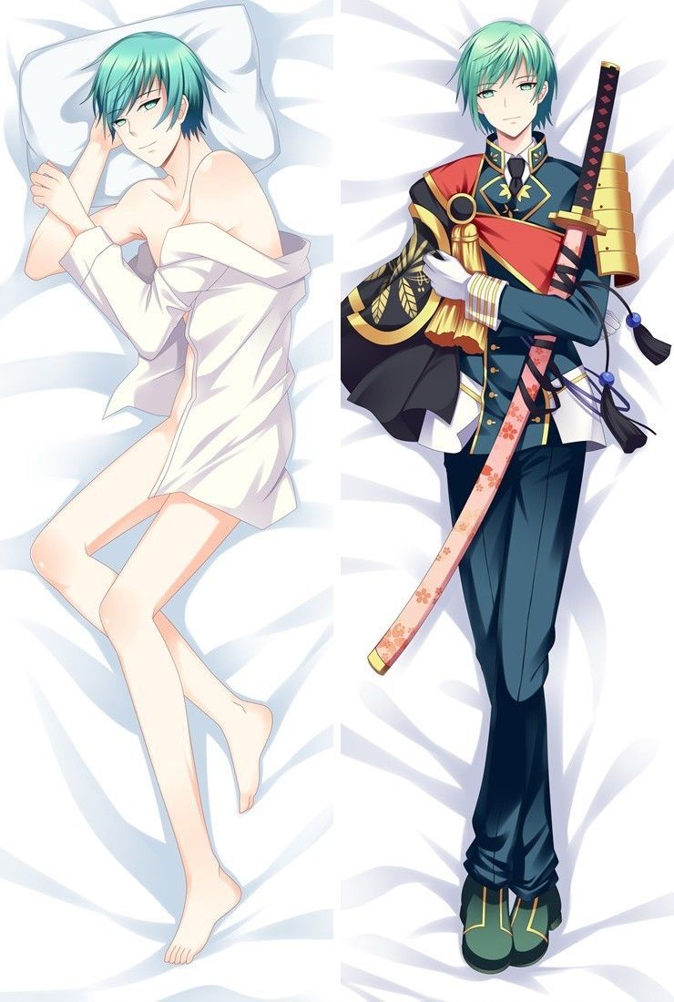 Touken Ranbu Ichigo Hitofuri Anime Dakimakura Pillow Cover image 0
