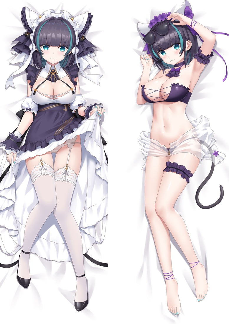 Azur Lane Cute Anime Dakimakura Pillow Cover image 0