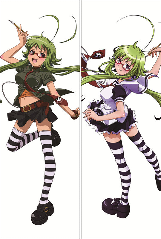 Samurai Harem: Asu no Yoichi Chihaya Ikaruga Anime Dakimakura Body Pillow Cover image 0