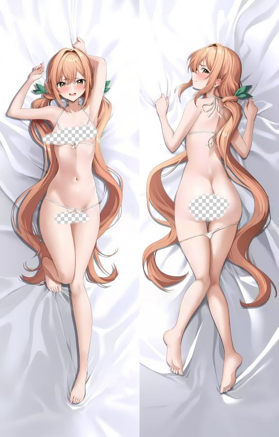 The Idolmaster Tachibana Arisu Anime Dakimakura Naked Body Pillow Cover image 0