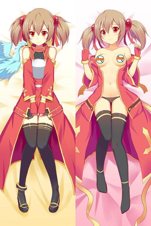 Sword Art Online Silica Anime Dakimakura Japanese Pillow Cover image 0