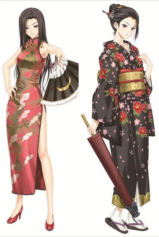 Platonic Heart Ryu Getsurei Anime Dakimakura Body Pillow Cover image 0