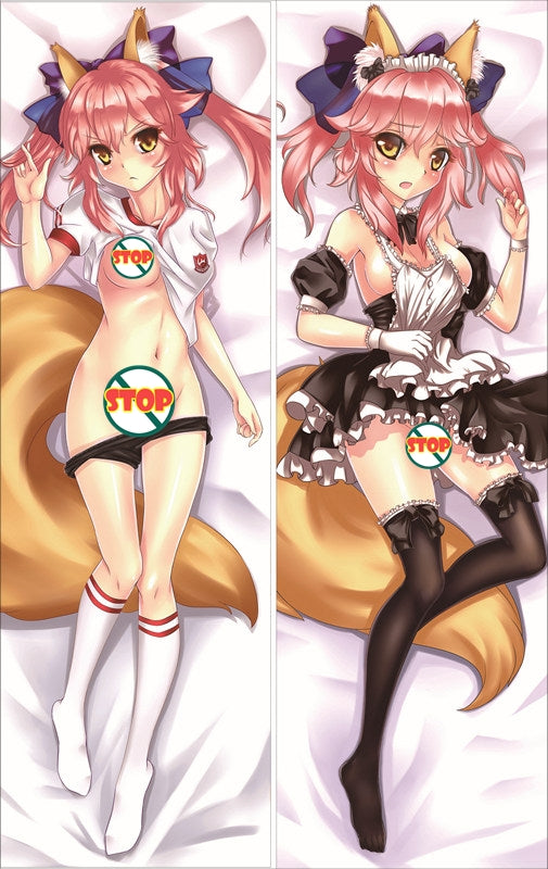 Fate/Extra Caster Anime Dakimakura Waifu Pillow Case image 0