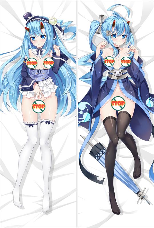 Azur Lane Inazuma 18+ Adult Sex Body Pillow Cover with Double Sides Zipper image 0