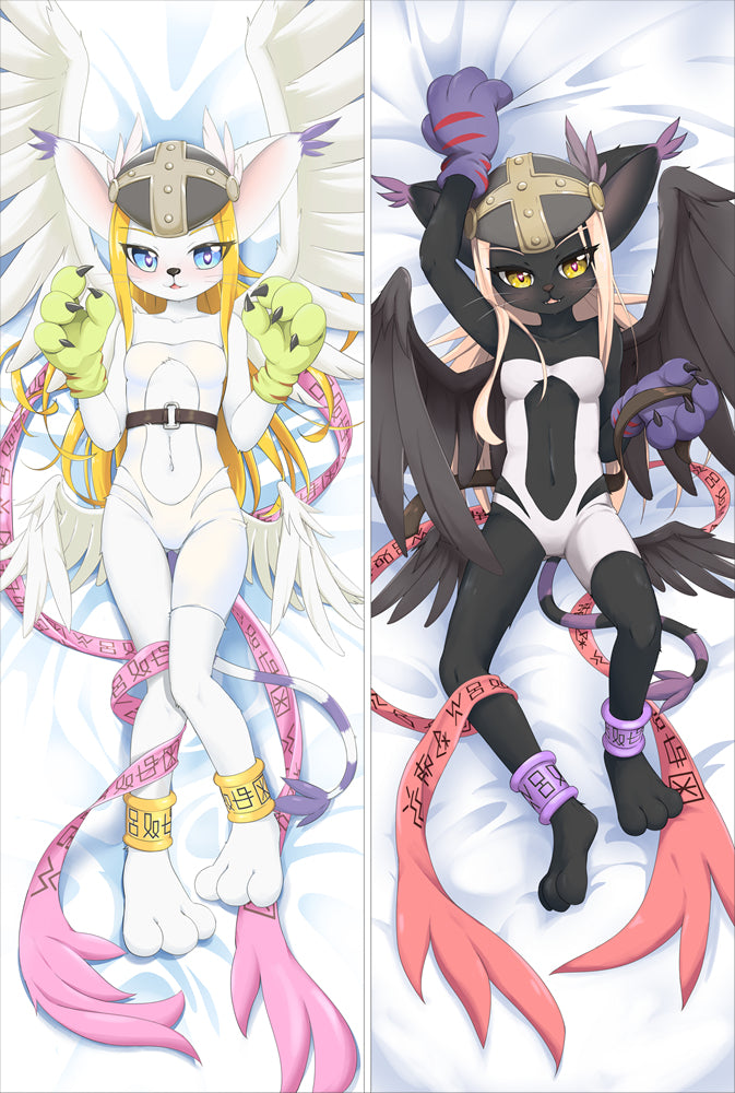 Digimon Adventure Tailmon Dakimakura Body Pillow Cover image 0