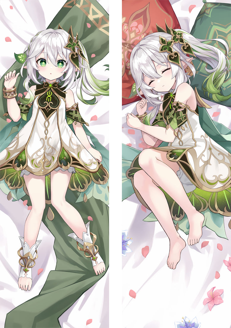 Genshin Impact Nahida Anime Dakimakura Girl Body Pillow Cover image 0