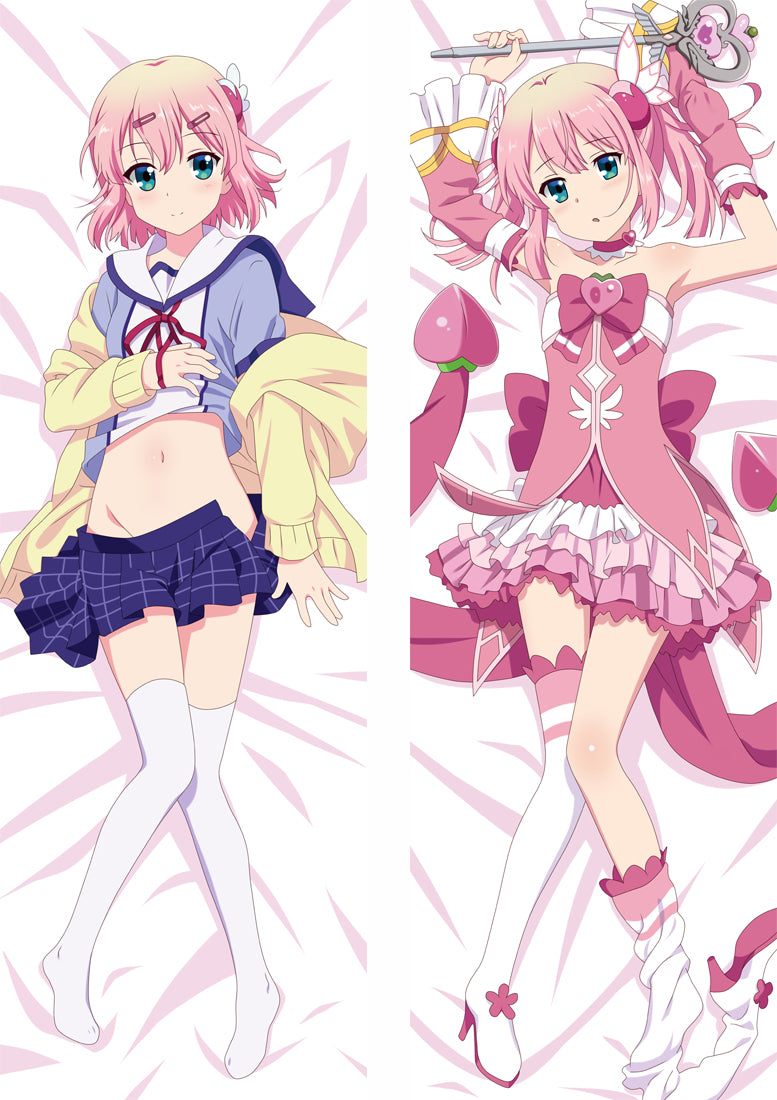 The Demon Girl Next Door Chiyoda Momo Anime Dakimakura Pillow Cover image 0