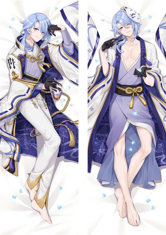 Genshin Impact Kamisato Ayato Dakimakura Pillow Cover image 0