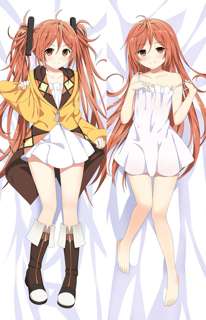 Black Bullet Aihara Suizu Anime Dakimakura Pillow Cover image 0