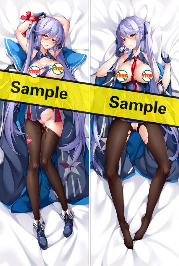 Azur Lane Essex Anime Dakimakura Pillow Cover image 0
