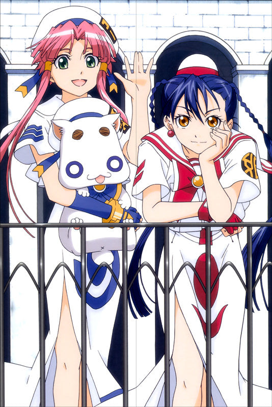 Aria the Avvenire Aika S. Granzchesta + Akari Mizunashi Anime Dakimakura Japanese Pillow Cover image 0