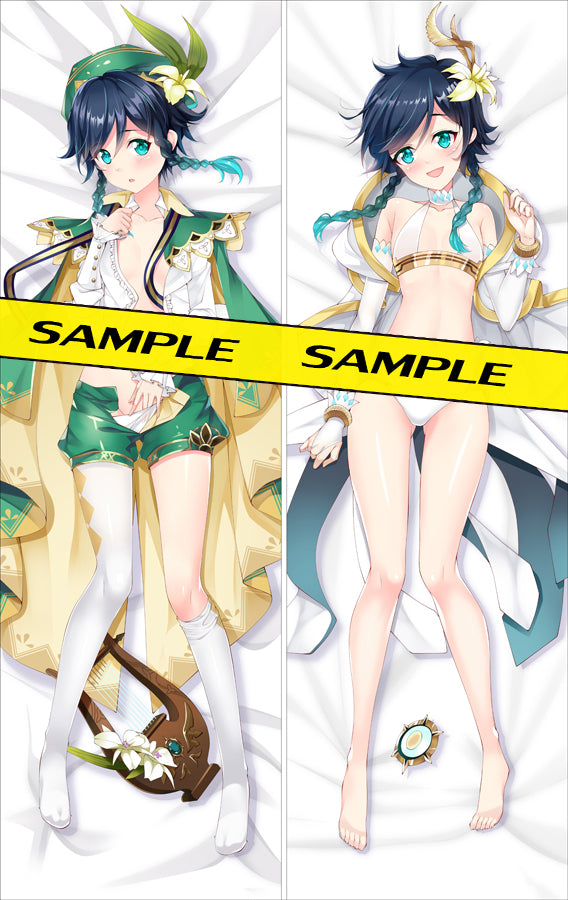 Original Venti Body Pillow Cover - Genshin Impact image 0