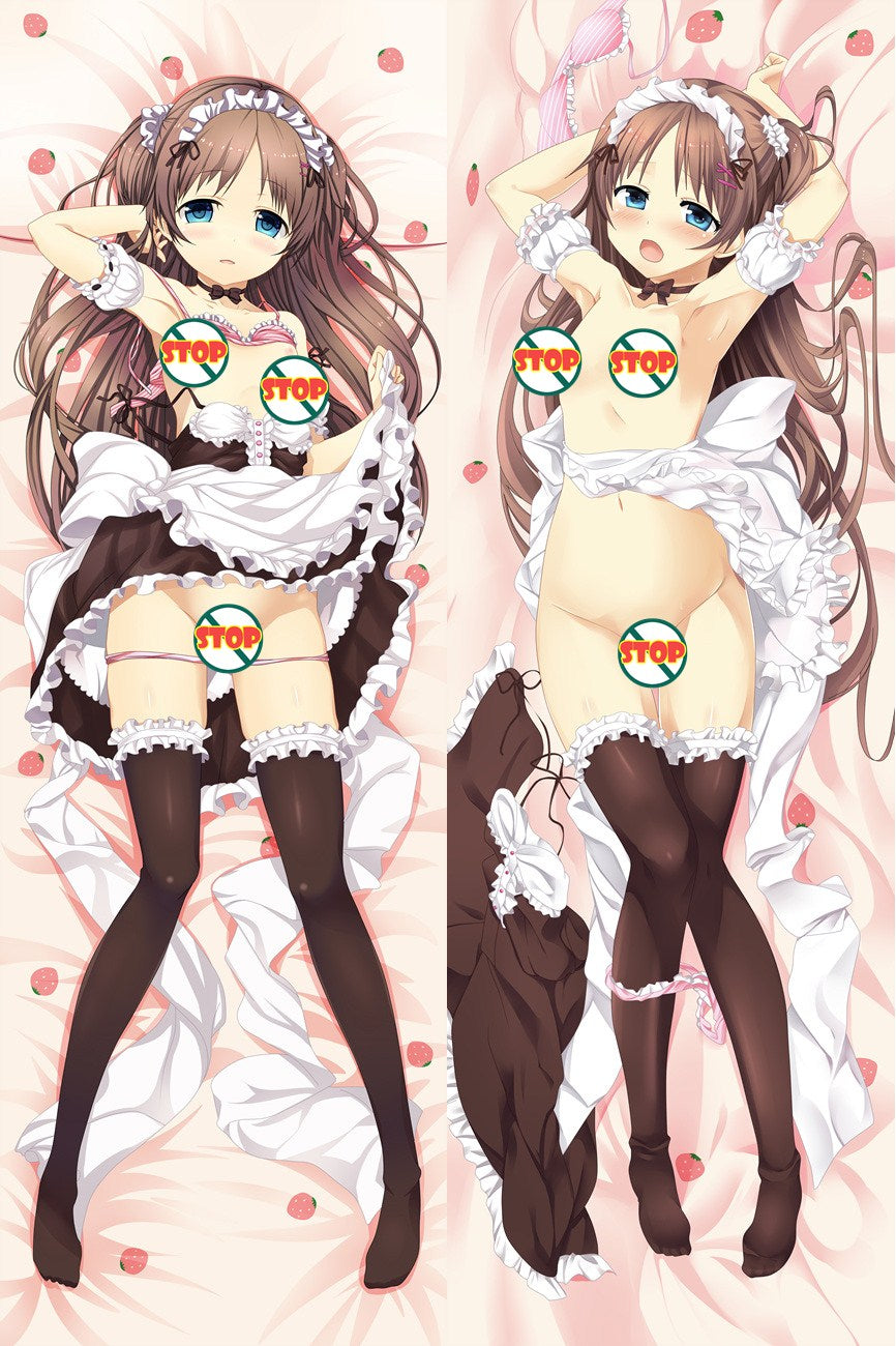 Monobeno Sawai Natsuha Anime Dakimakura Pillow Case image 0