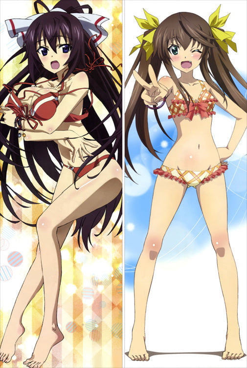 Infinite Stratos Houki Shinonono Anime Dakimakura Body Pillow Cover image 0
